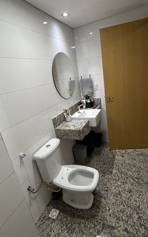 Apartamento à venda com 98m², 2 quartos e 2 vagas Apartamento à venda com 98m², 2 quartos e 2 vagasBanheiro