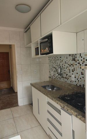 Apartamento à venda com 64m², 2 quartos e 1 vagaCozinha e Área de Serviço