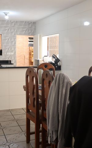 Casa para alugar com 210m², 2 quartos e 3 vagasSala de jantar e copa