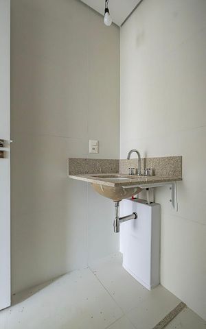 Studio à venda com 36m², 1 quarto e 1 vaga Studio à venda com 36m², 1 quarto e 1 vagaBanheiro