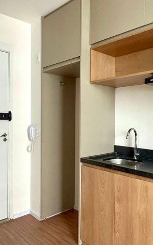 Studio à venda com 25m², 1 quarto e sem vaga Studio à venda com 25m², 1 quarto e sem vagaCozinha