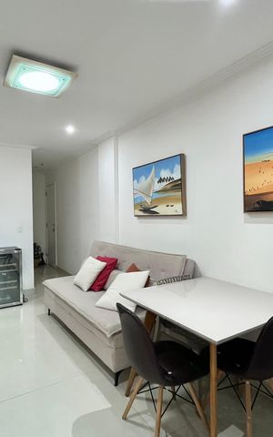Apartamento para alugar com 45m², 1 quarto e 1 vaga Apartamento para alugar com 45m², 1 quarto e 1 vagaSala