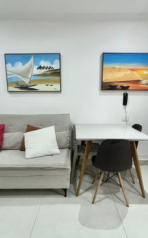 Apartamento para alugar com 45m², 1 quarto e 1 vaga Apartamento para alugar com 45m², 1 quarto e 1 vagaSala