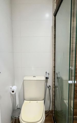 Apartamento para alugar com 45m², 1 quarto e 1 vaga Apartamento para alugar com 45m², 1 quarto e 1 vagaBanheiro