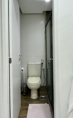 Apartamento para alugar com 45m², 1 quarto e 1 vaga Apartamento para alugar com 45m², 1 quarto e 1 vagaBanheiro