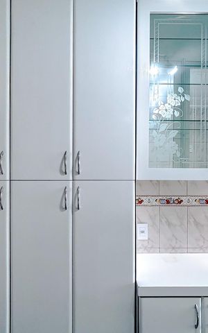 Apartamento à venda com 71m², 3 quartos e 2 vagasCozinha - Armários