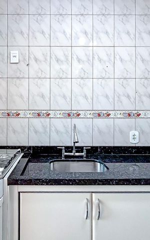 Apartamento à venda com 71m², 3 quartos e 2 vagasCozinha - Torneira