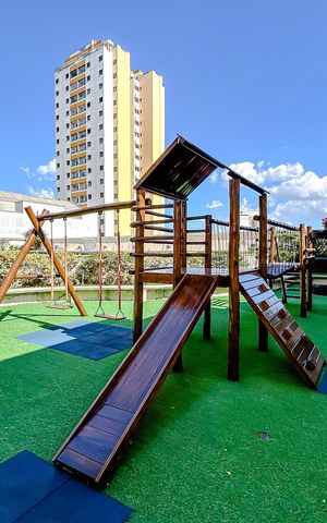 Apartamento à venda com 71m², 3 quartos e 2 vagasÁrea comum - Playground