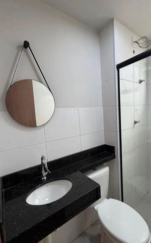 Apartamento para alugar com 62m², 2 quartos e 1 vaga Apartamento para alugar com 62m², 2 quartos e 1 vagaBanheiro