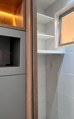 Apartamento à venda com 90m², 2 quartos e 2 vagasÁrea de Serviço