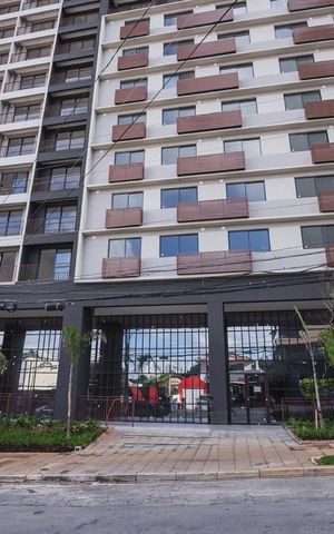 Apartamento à venda com 24m², 1 quarto e sem vaga Apartamento à venda com 24m², 1 quarto e sem vagaFachada