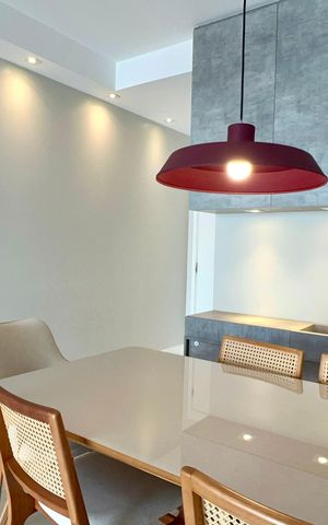 Apartamento à venda com 82m², 2 quartos e 2 vagas Apartamento à venda com 82m², 2 quartos e 2 vagasSala de Jantar