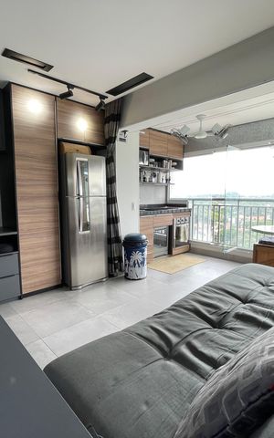 Apartamento à venda com 45m², 1 quarto e 1 vaga Apartamento à venda com 45m², 1 quarto e 1 vagaSala/Cozinha