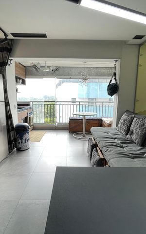 Apartamento à venda com 45m², 1 quarto e 1 vaga Apartamento à venda com 45m², 1 quarto e 1 vagaSala/Cozinha