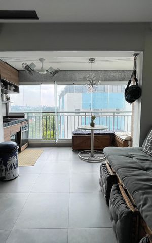 Apartamento à venda com 45m², 1 quarto e 1 vaga Apartamento à venda com 45m², 1 quarto e 1 vagaSala/Cozinha
