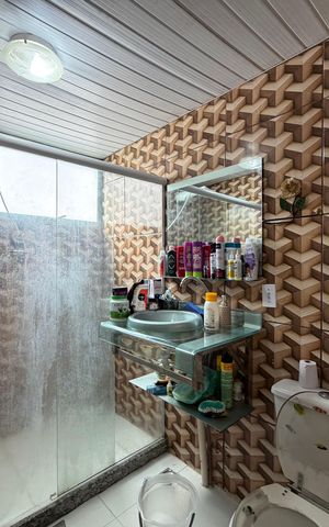 Apartamento à venda com 51m², 2 quartos e 1 vaga Apartamento à venda com 51m², 2 quartos e 1 vagaBanheiro Social