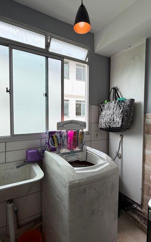 Apartamento à venda com 51m², 2 quartos e 1 vaga Apartamento à venda com 51m², 2 quartos e 1 vagaÁrea de serviço