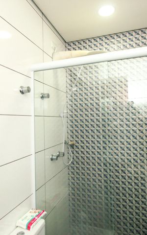 Apartamento à venda com 180m², 3 quartos e 2 vagas Apartamento à venda com 180m², 3 quartos e 2 vagasBanheiro Social