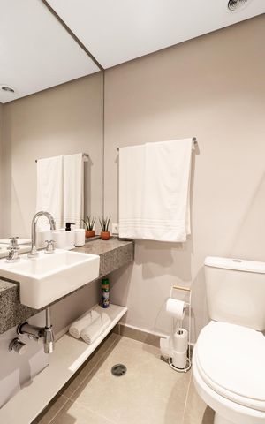 Apartamento à venda com 25m², 1 quarto e sem vaga Apartamento à venda com 25m², 1 quarto e sem vagaBanheiro