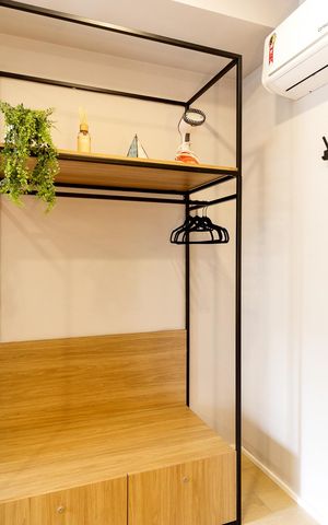 Apartamento à venda com 25m², 1 quarto e sem vaga Apartamento à venda com 25m², 1 quarto e sem vagaSala/Quarto