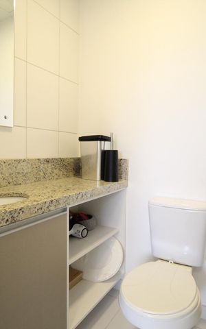 Apartamento à venda com 54m², 2 quartos e 1 vagaBanheiro da Suíte 1