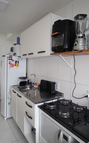 Apartamento à venda com 54m², 2 quartos e 1 vagaCozinha