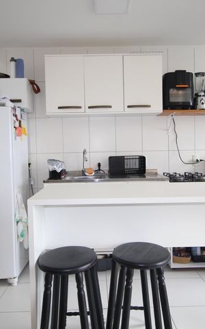 Apartamento à venda com 54m², 2 quartos e 1 vagaCozinha