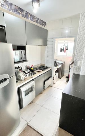 Apartamento à venda com 60m², 2 quartos e 1 vaga Apartamento à venda com 60m², 2 quartos e 1 vagaSala/Cozinha