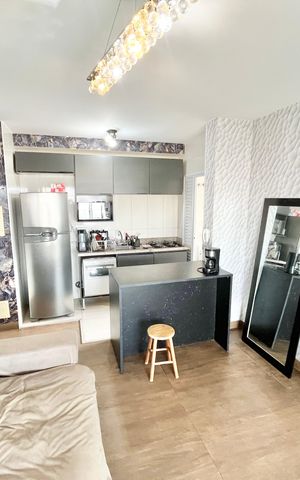 Apartamento à venda com 60m², 2 quartos e 1 vaga Apartamento à venda com 60m², 2 quartos e 1 vagaSala/Cozinha
