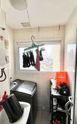 Apartamento à venda com 60m², 2 quartos e 1 vaga Apartamento à venda com 60m², 2 quartos e 1 vagaCozinha e Área de Serviço