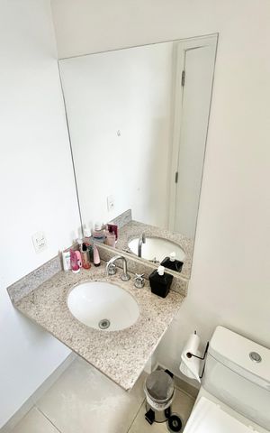 Apartamento à venda com 60m², 2 quartos e 1 vaga Apartamento à venda com 60m², 2 quartos e 1 vagaBanheiro da Suíte