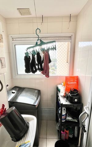 Apartamento à venda com 60m², 2 quartos e 1 vaga Apartamento à venda com 60m², 2 quartos e 1 vagaCozinha e Área de Serviço