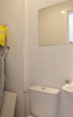 Apartamento à venda com 138m², 3 quartos e 4 vagasBanheiro de serviço