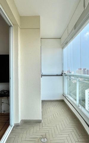 Apartamento à venda com 42m², 1 quarto e 1 vaga Apartamento à venda com 42m², 1 quarto e 1 vagaVaranda