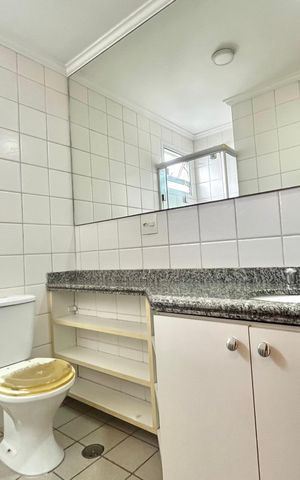 Apartamento à venda com 42m², 1 quarto e 1 vaga Apartamento à venda com 42m², 1 quarto e 1 vagaBanheiro