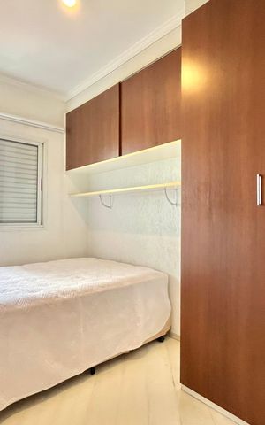 Apartamento à venda com 42m², 1 quarto e 1 vaga Apartamento à venda com 42m², 1 quarto e 1 vagaQuarto