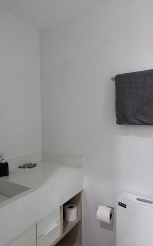Apartamento à venda com 85m², 1 quarto e 1 vagaBanheiro Social