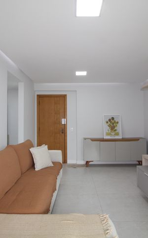 Apartamento à venda com 85m², 1 quarto e 1 vagaSala
