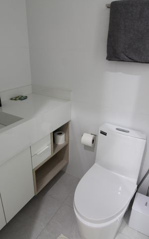 Apartamento à venda com 85m², 1 quarto e 1 vagaBanheiro Social
