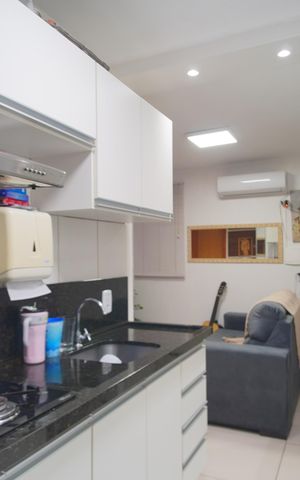 Apartamento à venda com 44m², 2 quartos e 1 vagaCozinha