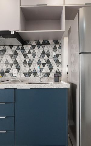 Studio à venda com 28m², 1 quarto e sem vagaCozinha