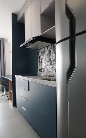 Studio à venda com 28m², 1 quarto e sem vagaCozinha