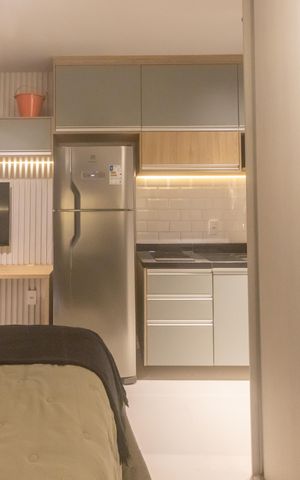 Studio para alugar com 26m², 1 quarto e sem vaga Studio para alugar com 26m², 1 quarto e sem vagaStudio
