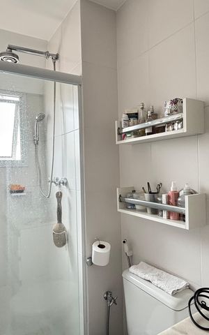 Apartamento à venda com 63m², 2 quartos e 2 vagas Apartamento à venda com 63m², 2 quartos e 2 vagasBanheiro da Suíte