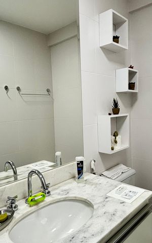 Apartamento à venda com 63m², 2 quartos e 2 vagas Apartamento à venda com 63m², 2 quartos e 2 vagasBanheiro