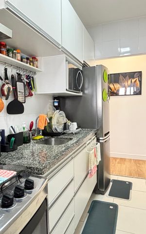 Apartamento à venda com 63m², 2 quartos e 2 vagas Apartamento à venda com 63m², 2 quartos e 2 vagasCozinha