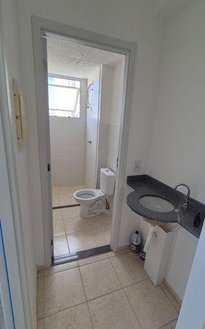 Apartamento para alugar com 45m², 2 quartos e 1 vaga Apartamento para alugar com 45m², 2 quartos e 1 vagaBanheiro