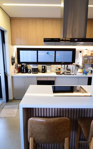 Casa de condomínio à venda com 145m², 3 quartos e 2 vagasCozinha
