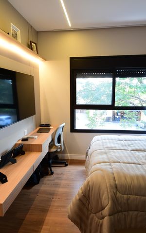 Casa de condomínio à venda com 145m², 3 quartos e 2 vagas Quarto 1 - Suíte