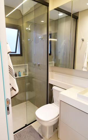 Casa de condomínio à venda com 145m², 3 quartos e 2 vagasBanheiro Suíte